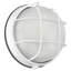 Double fixation Nauticis - cloison ronde de qualité marine - finition blanche - abat-jour en verre givré - DEL remplaçable - 10 po-133039818-133039819-133039823