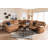 Eudon Upholstered Reclining U-Shaped Sectional Symmetrical