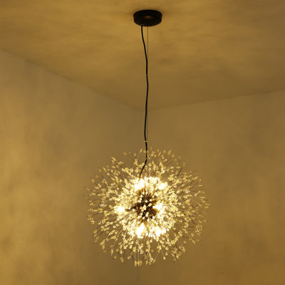 Lakeyah 9 - Light Dimmable Sputnik Sphere Chandelier