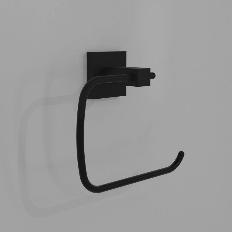 ZLINE Palisades Towel Ring in Matte Black, Matte Black
