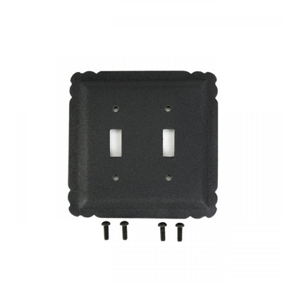 2-Gang Toggle Light Switch Wall Plate