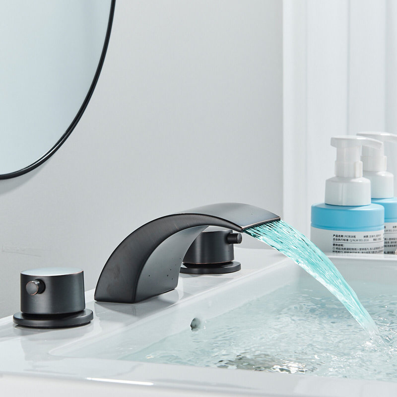 Widespread 2-handle Bathroom Faucet