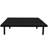 Bedroom Furniture King-Size Upholstered Platform Bed Base, Metal Bed Frame, Black-1611493594