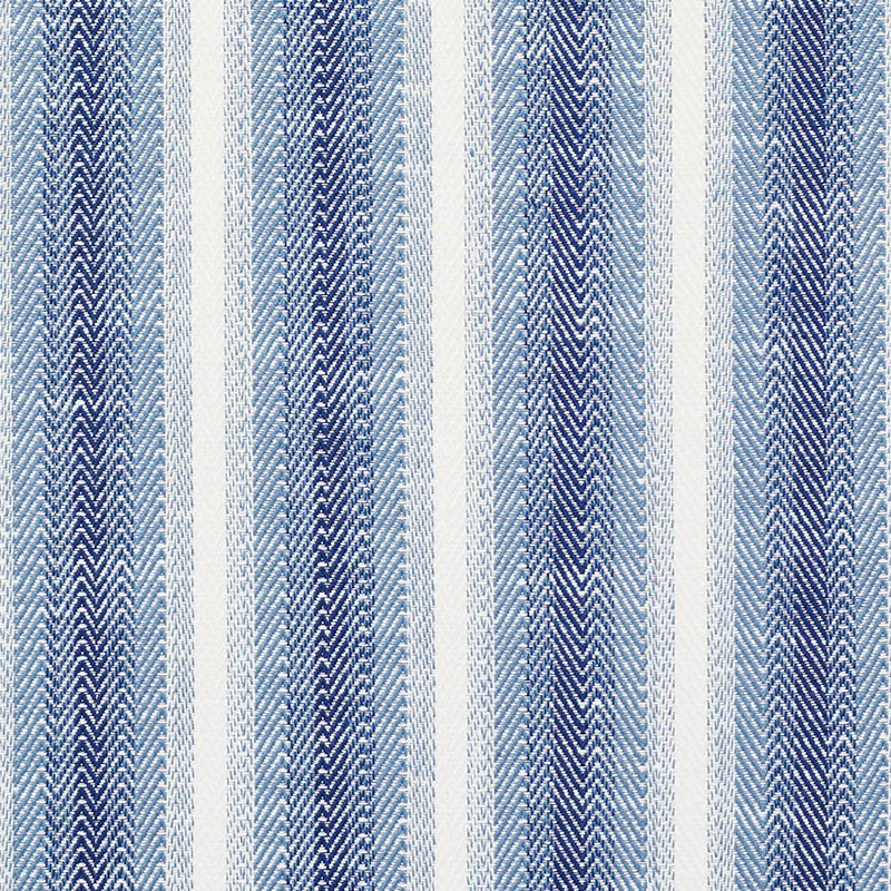 Colada Stripe Indoor/Outdoor Fabric, Blue