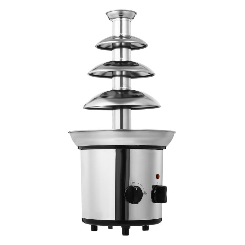 4-tier Electric Chocolate Fountain