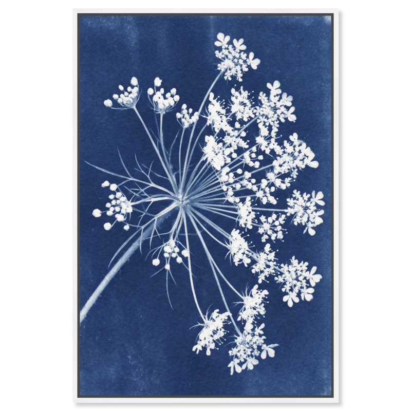 Queen Lace Print by Oliver Gal, 21"H x 31"W, White Floater Frame