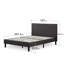 Ridley Upholstered Bed Frame-937809402