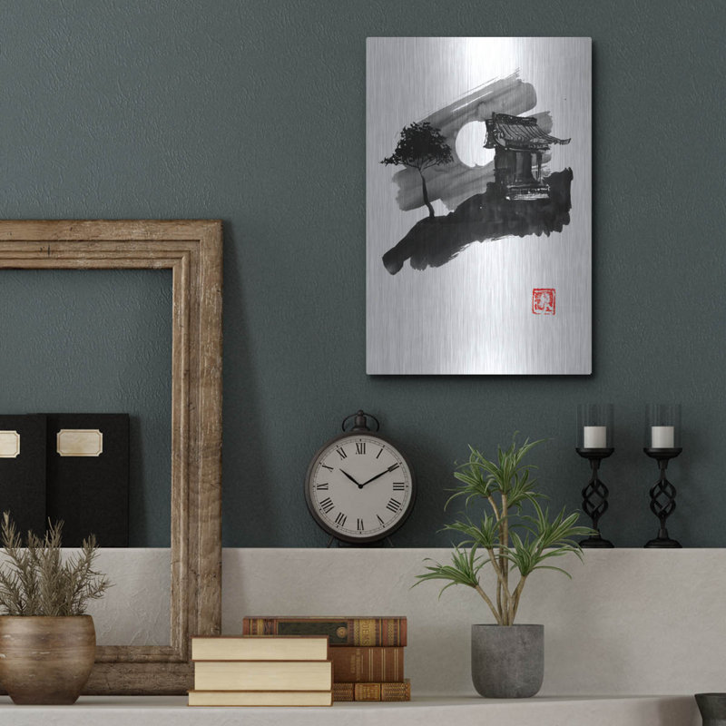 «Shrine» par Pechane, art mural en métal, H 16 po x l 12 po