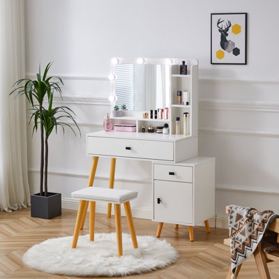 Dressing Table with Mirror