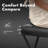 Mid-century 26" Upholstered Counter Height Bar Stools Backless Industrial Barstool-1995665151-1994768158