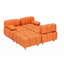 90,60 pouces Technologie Canapé en tissu Canapé modulaire Canapé convertible Canapé moderne-1030298310