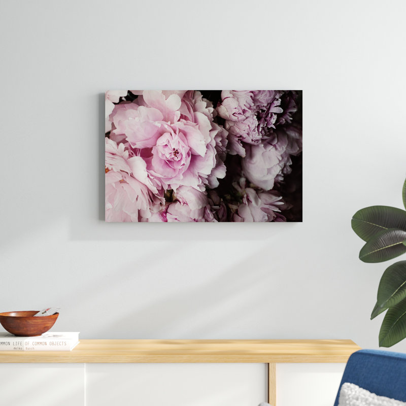 Pivoines à gogo I, H 20 po x l 30 po