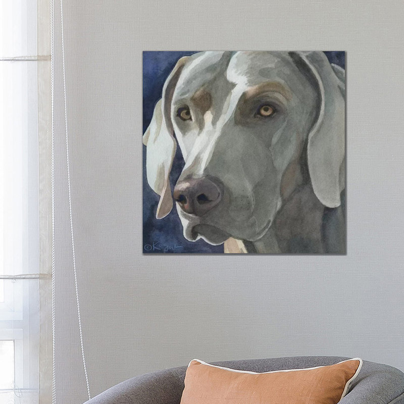 Maxwell by Teresa Kogut - Painting on Canvas, Wrapped Canvas, 66.04cm H x 66.04cm W x 1.91cm D