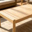 Table basse d'extérieur en bois d'acacia-277070553