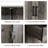 Buffet Server Storage Cabinet With 2-Door Cabinet And 2 Drawers