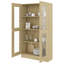 Eldion Glass 82.5 cm W Display Cabinet