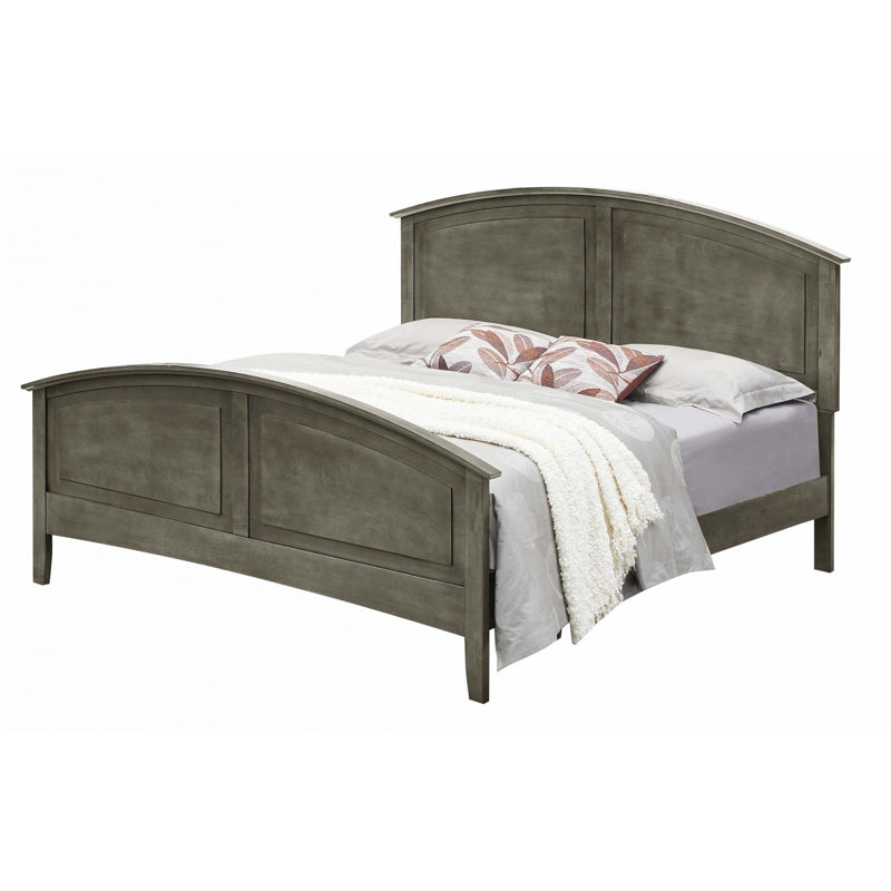 Bed Frame(Only Bed), Gray, Full