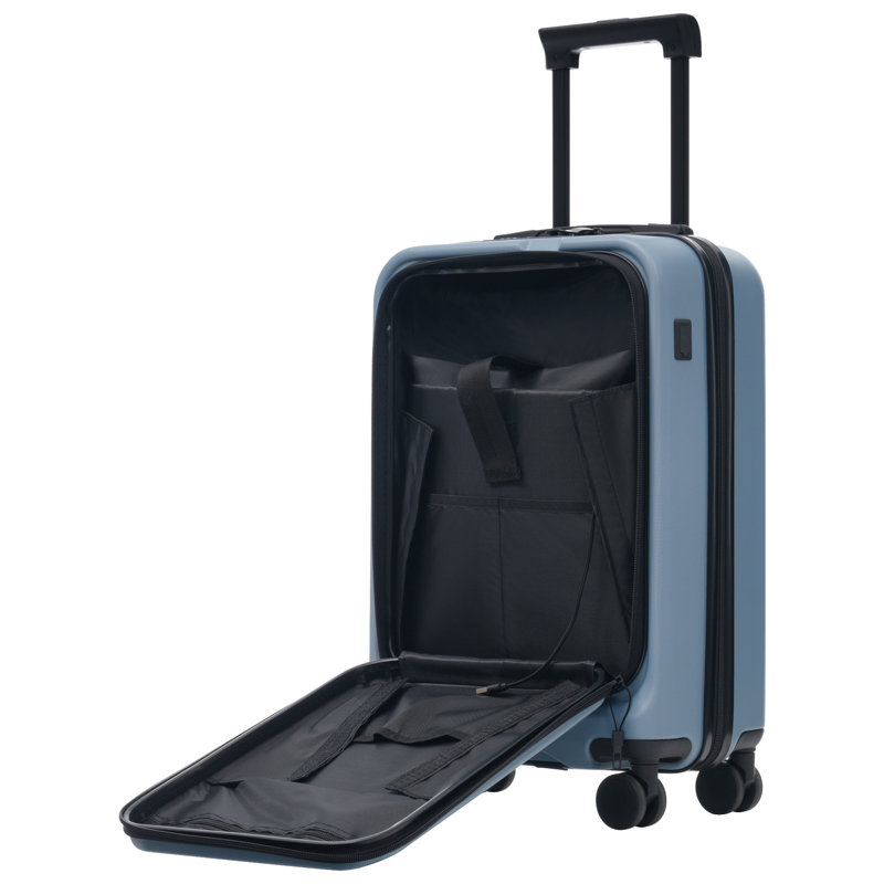 Ensemble de 5 valises avec ouverture frontale, Blue