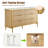 55.1" W Double Dresser With 6 Drawer
