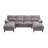 U Shaped Modular Sectional Sofa Couch-1653888504