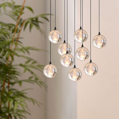 Riverdale 9 - Light Cluster Pendant