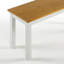 Banc en bois massif Pfarr