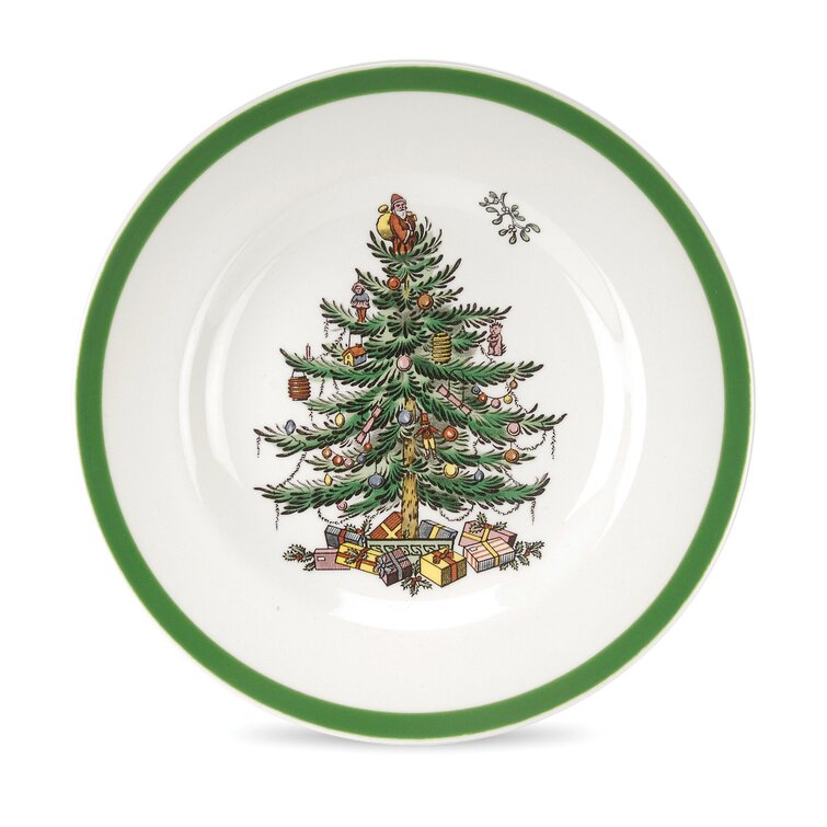 Spode Christmas Tree Loaf Pan, 11.75-inch Baking Dish For Bread