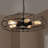 5 - Light Geometric Chandelier