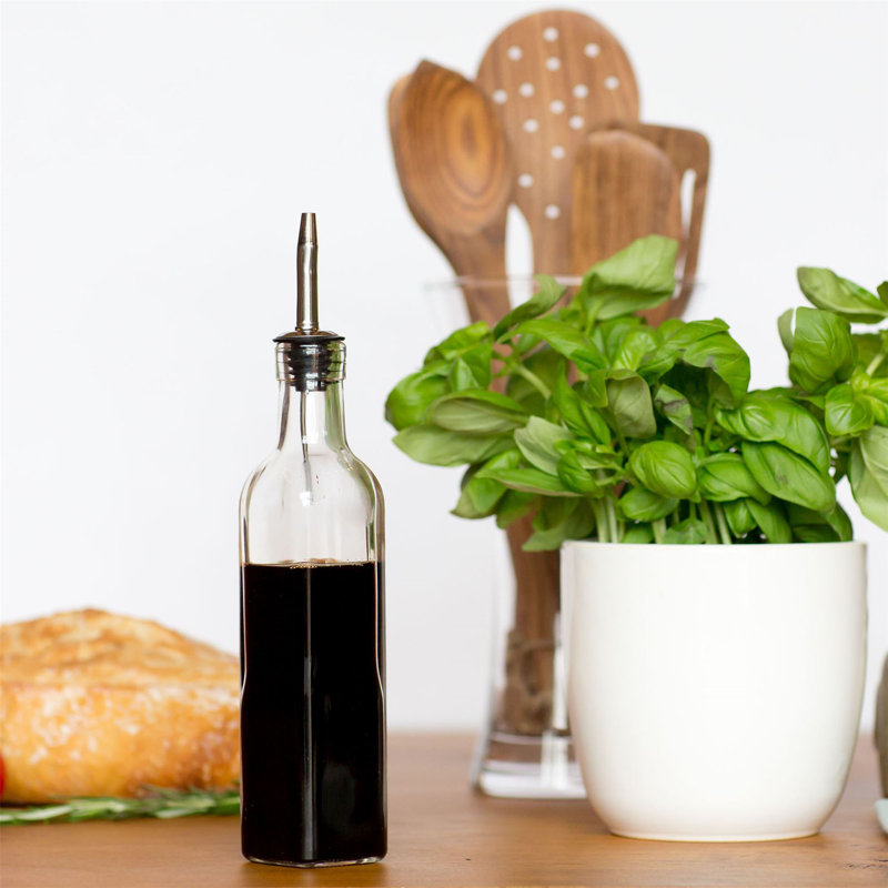 Single Oil / Vinegar Cruet, 26.5cm H x 5.5cm W x 5.5cm D