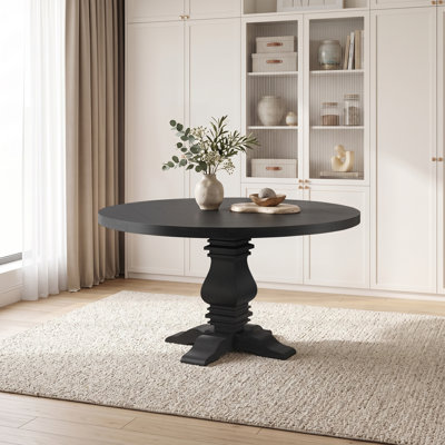 Table de salle à manger noire