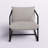 Reagle Modern Metal Framed Sling Accent Chair-82152823
