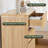 Molded 31.5"Fluted 3-Drawer Dresser-1250958326
