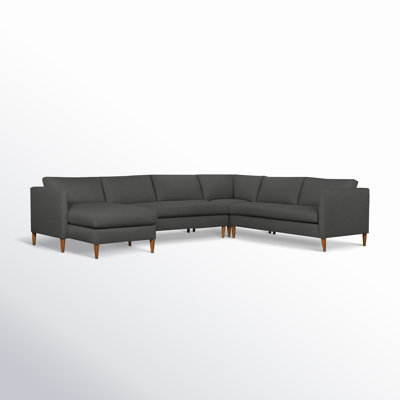 Clifford 4-Piece Upholstered Custom Sectional