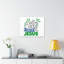 No Frame Print on Canvas