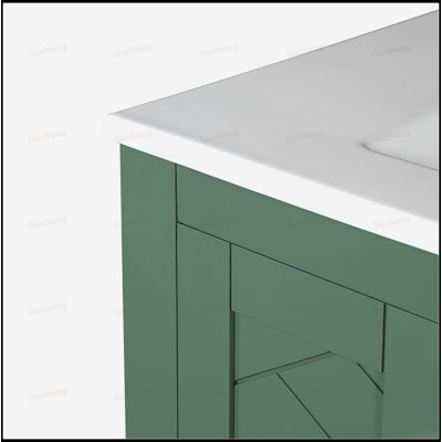 Meuble-lavabo à fermeture en douceur 30 po avec lavabo