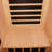 infrared sauna room single room