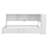 Metal Daybed With Trundle, Storage Cabinets And USB Ports-401848102