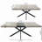 55.11" -70.86" Rectangular Stretch Table Dining Table