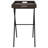 Latitude Run® Folding Tray Table 25.6"X15.7"X29.5" Poly Rattan-982010381