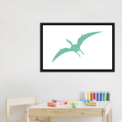 Geometric Dino Pterodactylus - impression d'art graphique