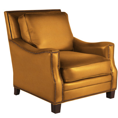 Daniella 38" Wide Genuine Leather Club Chair