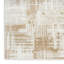 Tapis taupe ivoire moderne 5 pi 3 po x 7 pi Lafever-445618813