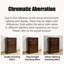 Armoire d'appoint en bois massif brun noisette
