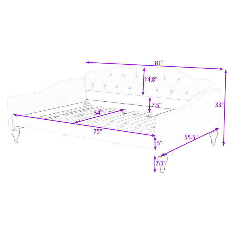 Aadin Upholstered Daybed