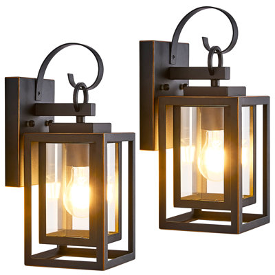 2 Packs Outdoor Wall Lights