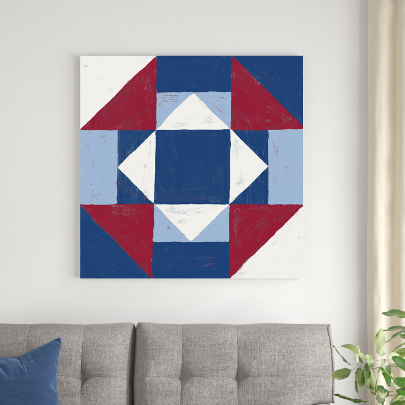 Carreau de patchwork Americana III, H 36 po x l 36 po