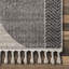 Tapis géométrique gris clair / ivoire Joëlle-1358000375