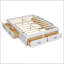 Lit plateforme double avec 6 tiroirs de rangement-196568985-196568984