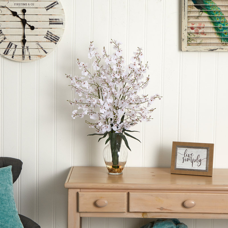 Orchid Arrangement, White