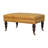 Caramel Buffalo Ash Black Leather Chacon With Castor Legs